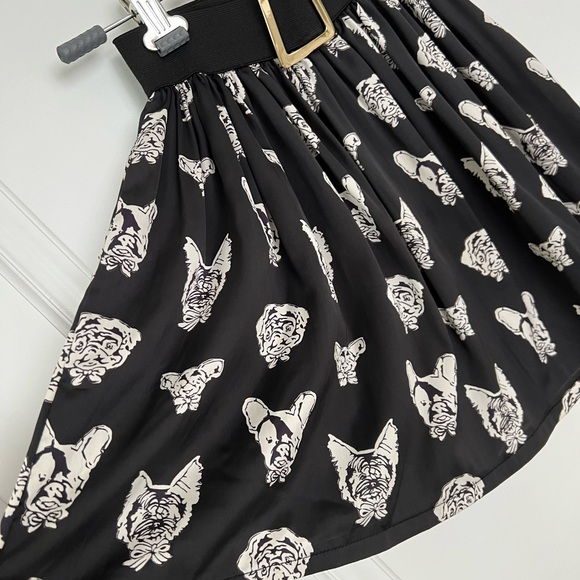 3 for $20 Dog prints black skirt - Picture 6 of 7